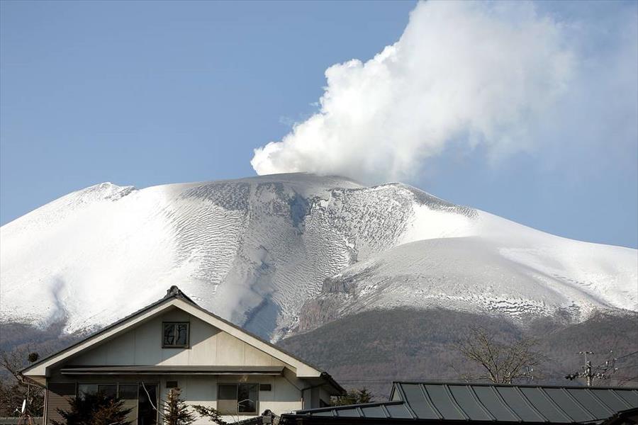 دلائل على ثورة وشيكة لبركان بوسط اليابان