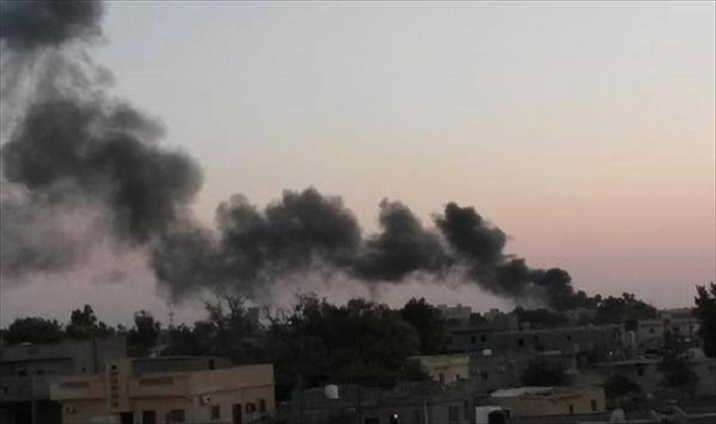 مقتل 6 عناصر من «داعش» في قصف جوي لمحطة وقود أبونجيم