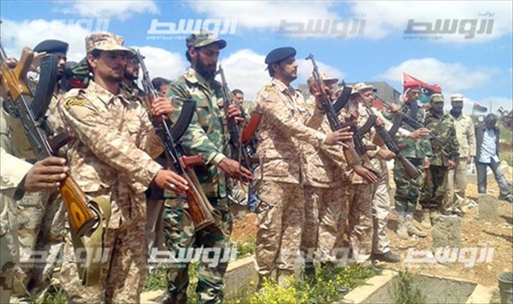 تشييع 3 عناصر من الجيش بالبيضاء قضوا في اشتباكات مع «كتيبة بوسليم»‎