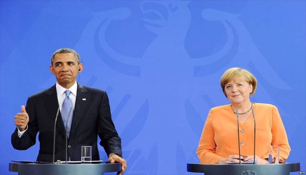 أوباما وميركل يؤكدان أهمية عودة اليونان لطريق الإصلاحات