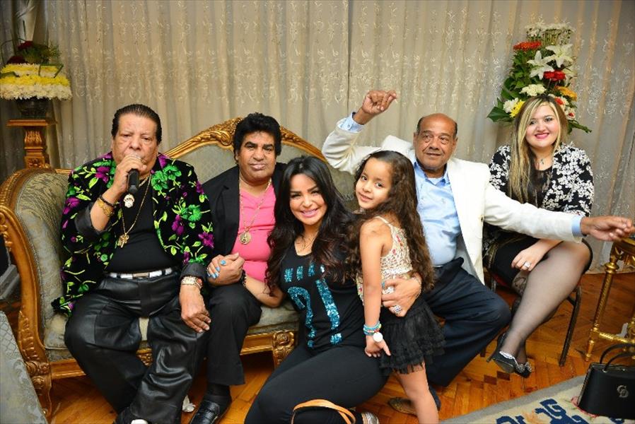 بالصور: نجوم الأغنية الشعبية في عيد ميلاد عدوية