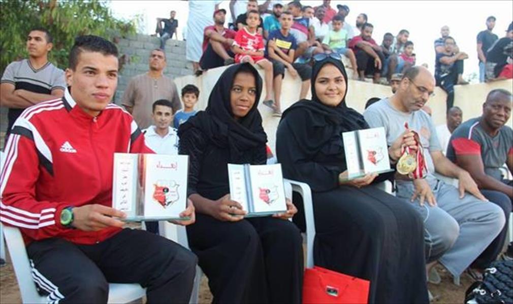 تكريم أبطال ليبيا في ألعاب القوى