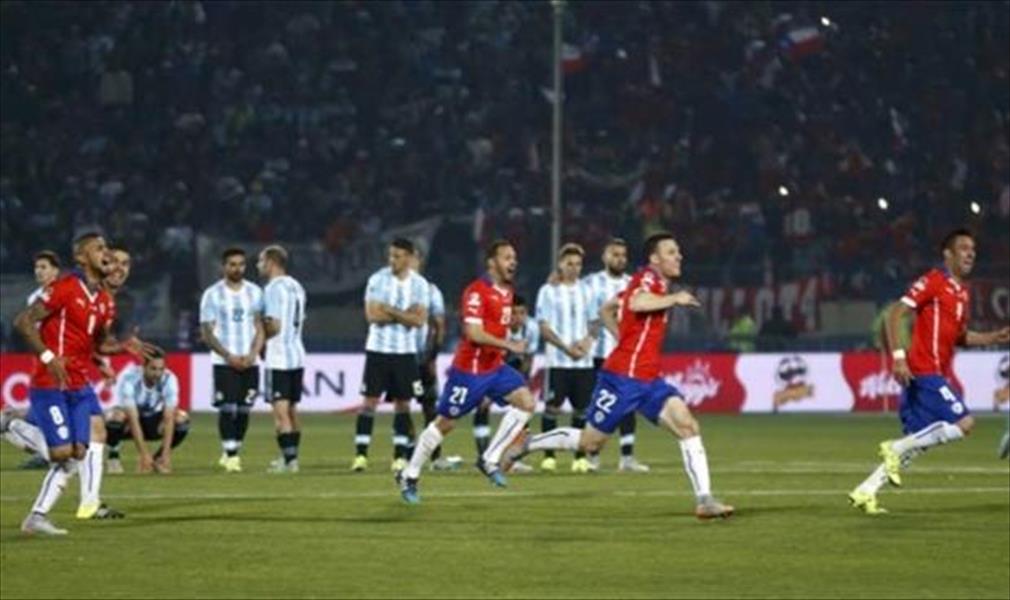 تشيلي تهزم الأرجنتين وتتوج بكأس كوبا أميركا 