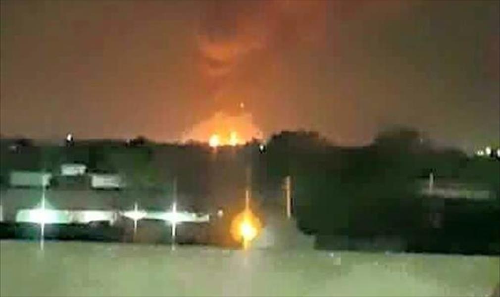 تضارب الأنباء حول «انفجار» قاعدة مصراتة الجوية
