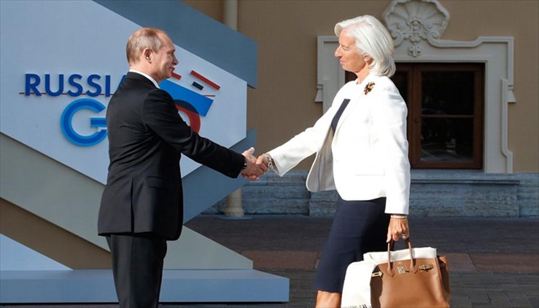بوتين ولاغارد يتباحثان بشأن اليونان