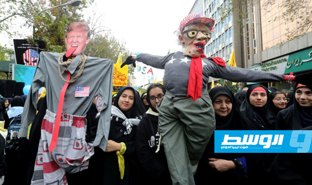 إيرانيون يحيون ذكرى احتجاز رهائن سفارة واشنطن بهتافات «لتسقط أميركا»