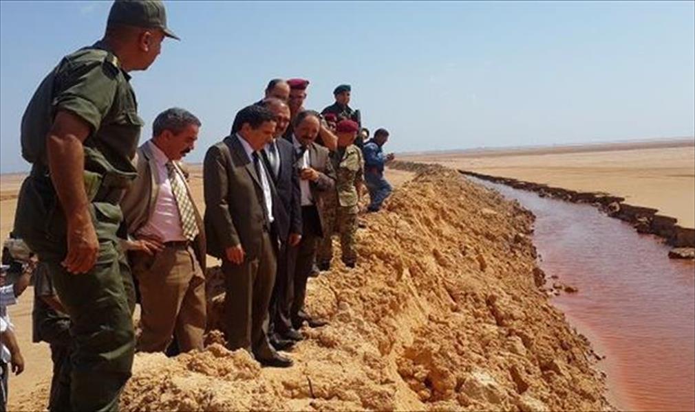 تسريع بناء منظومة الحواجز الحدودية الجديدة بين تونس وليبيا 