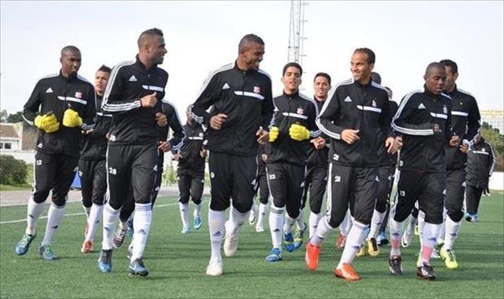 أهلي بنغازي يواصل استعداده لتشيلسي الغاني في دوري الأبطال الأفريقي