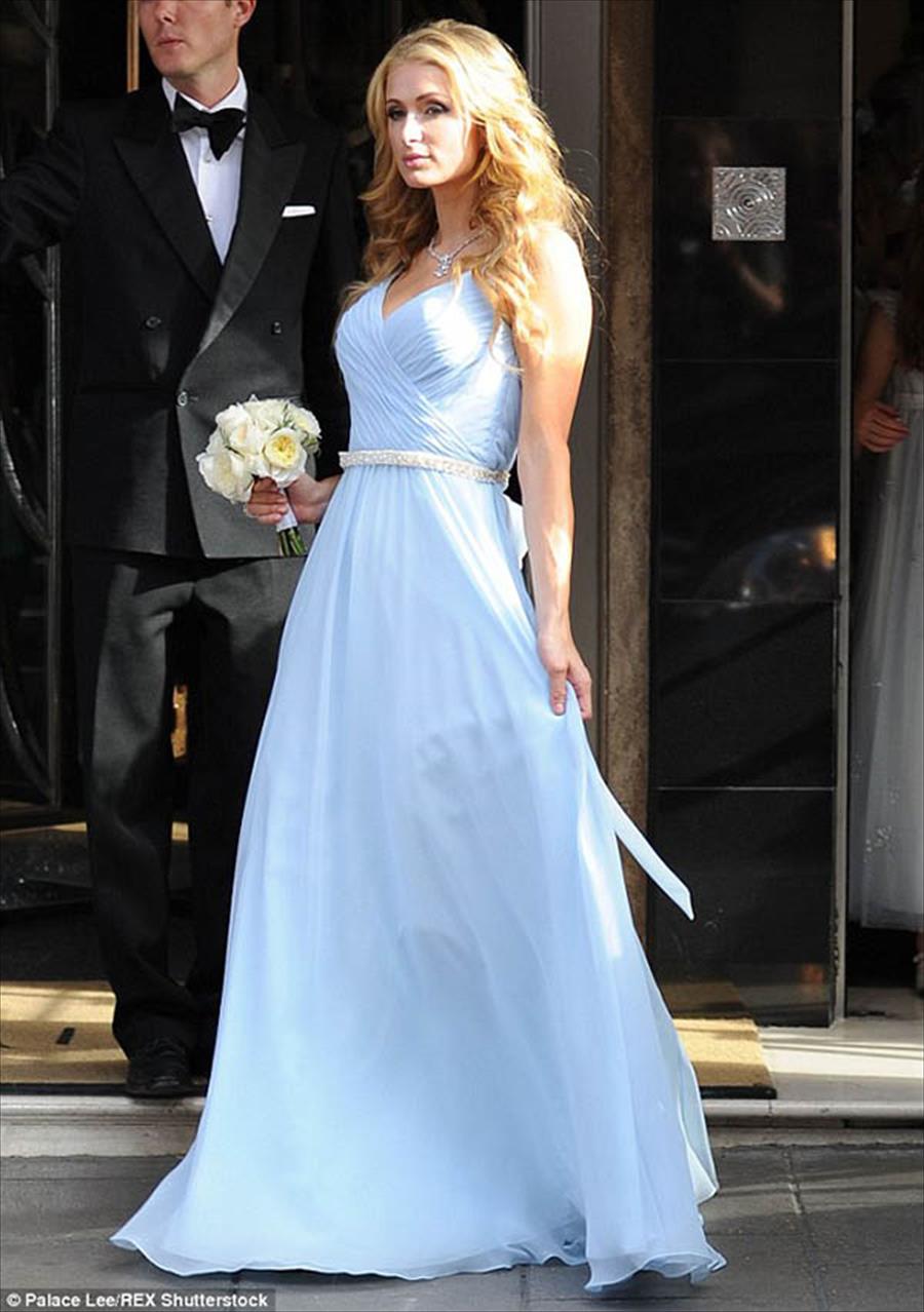 بالصور فستان زفاف شقيقة باريس هيلتون