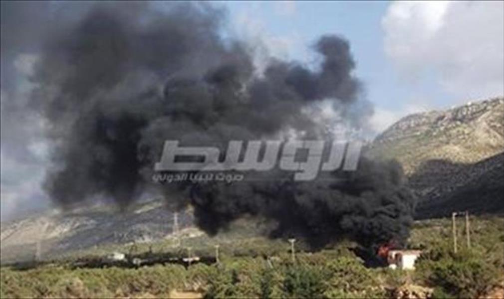 إصابة عنصرين من الجيش في انفجار قرب وادي مرقص بدرنة