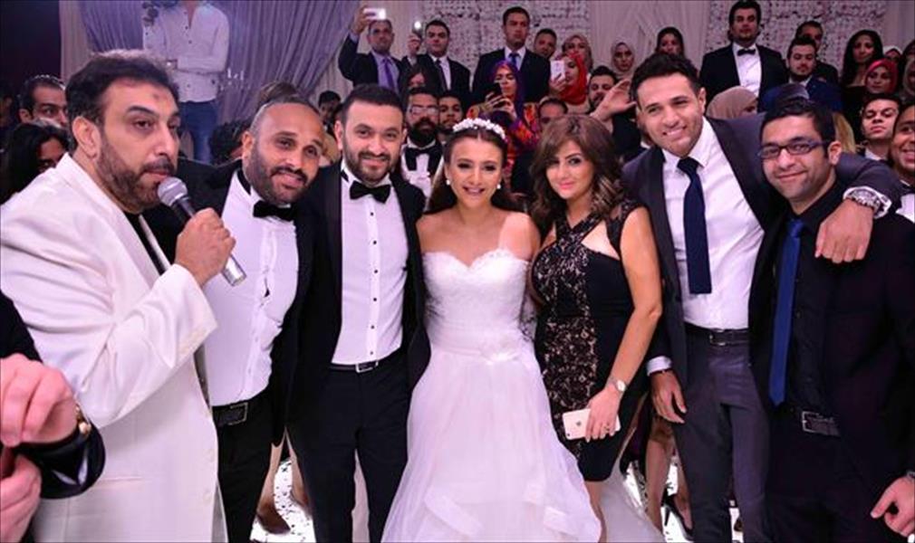 بالصور: نجوم الأغنية يحيون زفاف كريم محسن