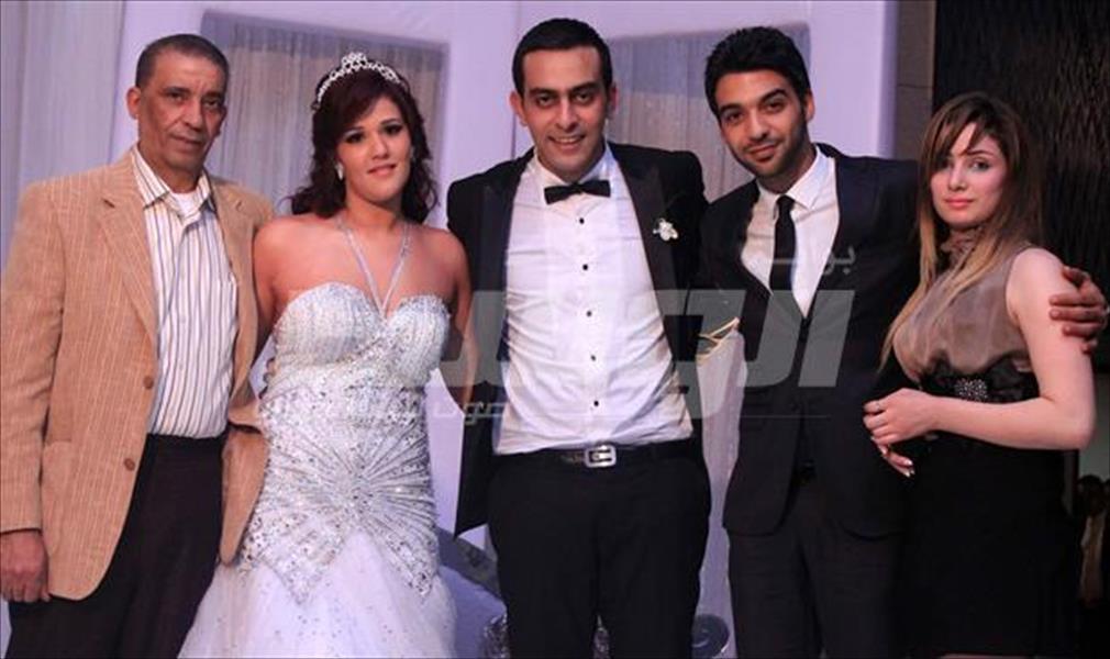 بالصور: بوسي وأوكا وأورتيجا في حفل زفاف مدحت وشيريهان