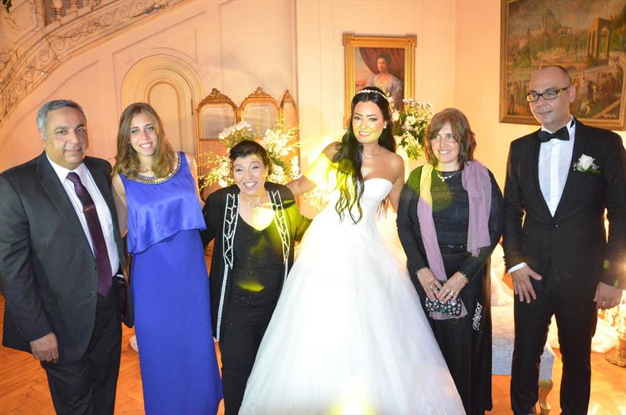 بالصور: حفل زفاف ملكة جمال مصر رغم الهجوم عليها