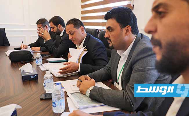لقاء أبوجناح مع مسؤولين بمنظمة الصحة، 25 أكتوبر 2022. (وزارة الصحة)