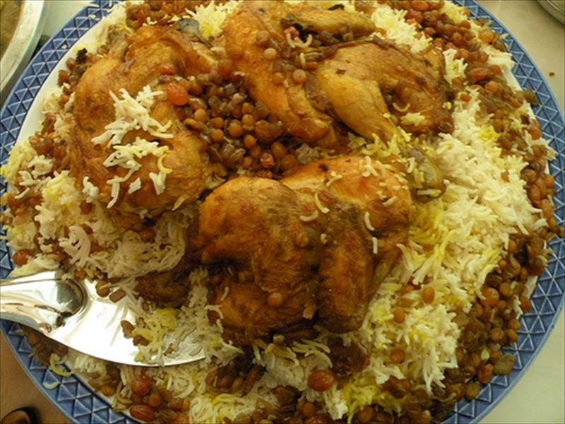 مجبوس الدجاج من المطبخ الكويتي