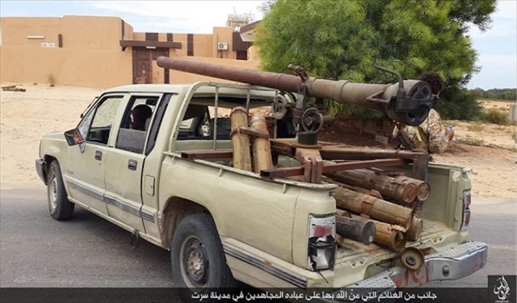 «داعش» يستولي على أسلحة وذخائر بعد حملة تفتيش لمنازل الحي الثالث في سرت