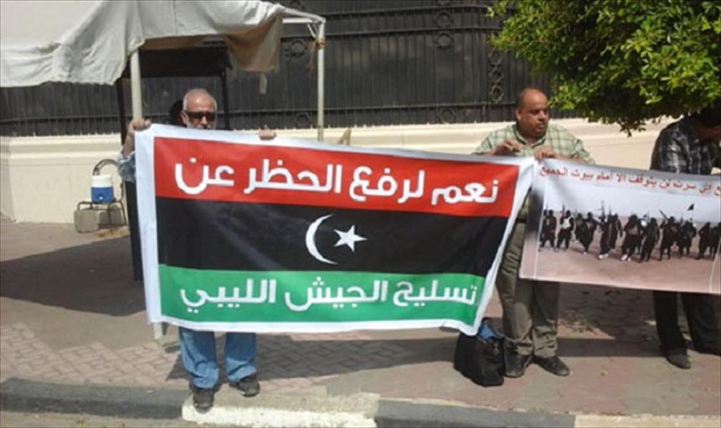 ليبيون أمام «الجامعة العربية»: مطلوب دعم عربي للجيش لدحر الإرهاب