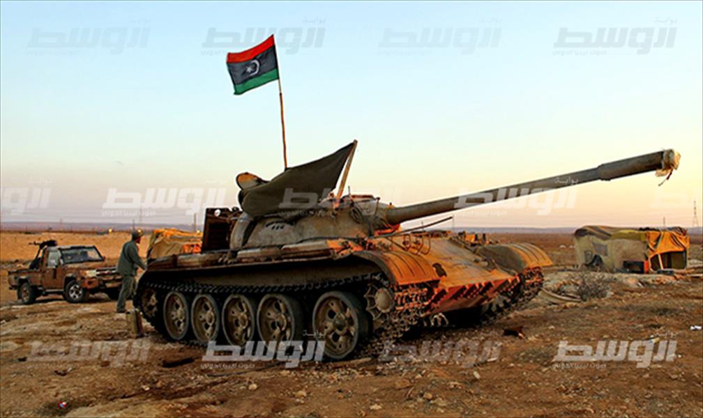 وفاة آمر وحدة الدبابات والمدفعية بمحور غرب بنغازي