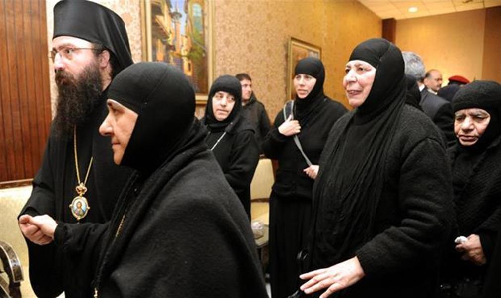راهبات معلولا يصلن دمشق بعد إطلاق سراحهن