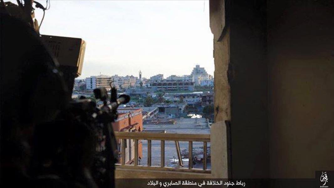 تنظيم «داعش» ينشر تقريرًا مصورًا لعناصره بمحوري الصابري والبلاد في بنغازي