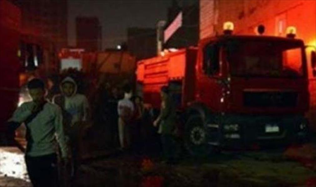 النيران تلتهم 23 منزلا في جنوب مصر