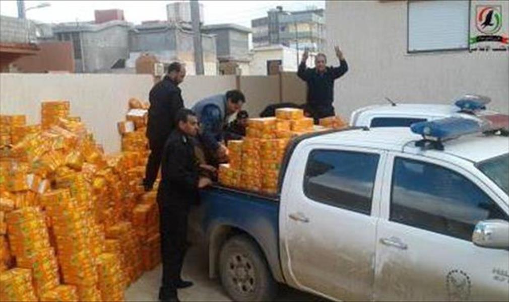 إعدام 1700 صندوق عصير منتهي الصلاحية في شحات