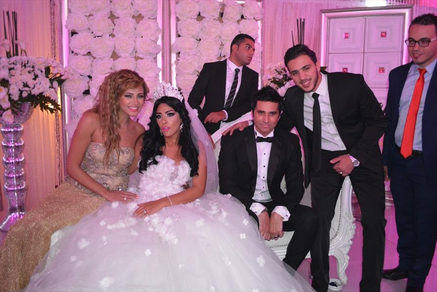 بالصور: نجوم الفن في حفل زفاف نيرمين ماهر