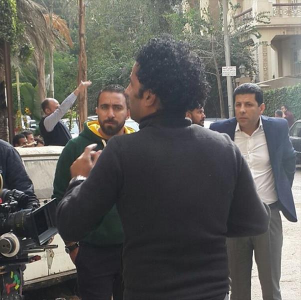 بالصور: إياد نصار في كواليس «جواب اعتقال»