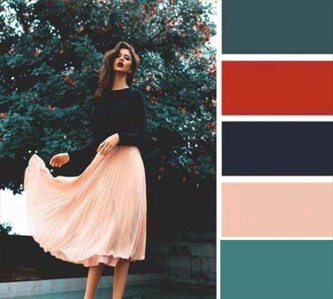 بالصور: اختاري الألوان المناسبة في خطوات بسيطة