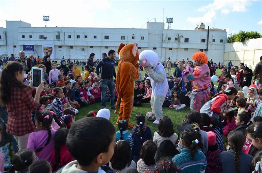 بالصور: مهرجان «الطفل» بدرنة يختتم فعالياته بعروض منوعة