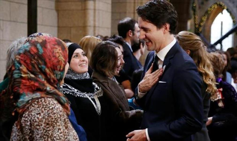 استقبال 163 لاجئا سوريا في كندا قدموا على متن طائرة عسكرية