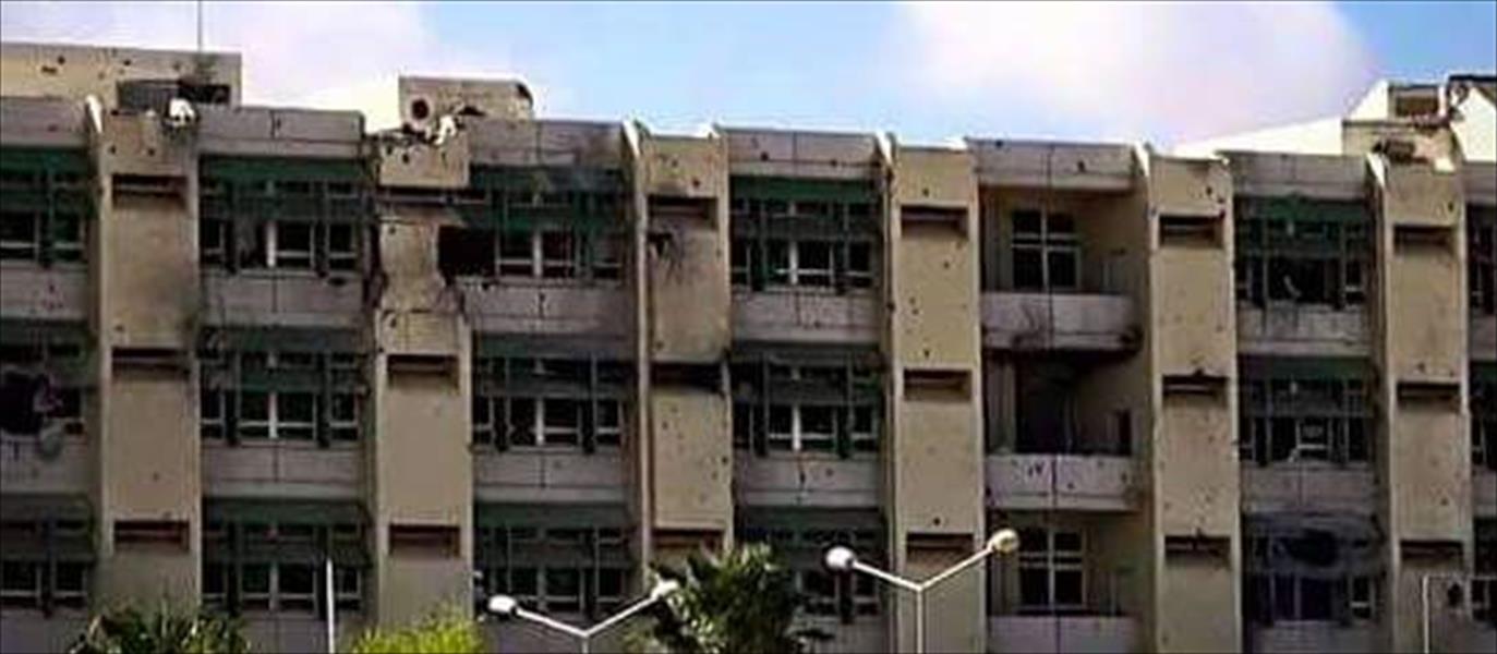 بالفيديو: آثار الدمار في مستشفى الهواري العام ببنغازي