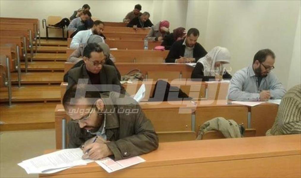 إجراء امتحان الزمالة العربية بمركز بنغازي الطبي
