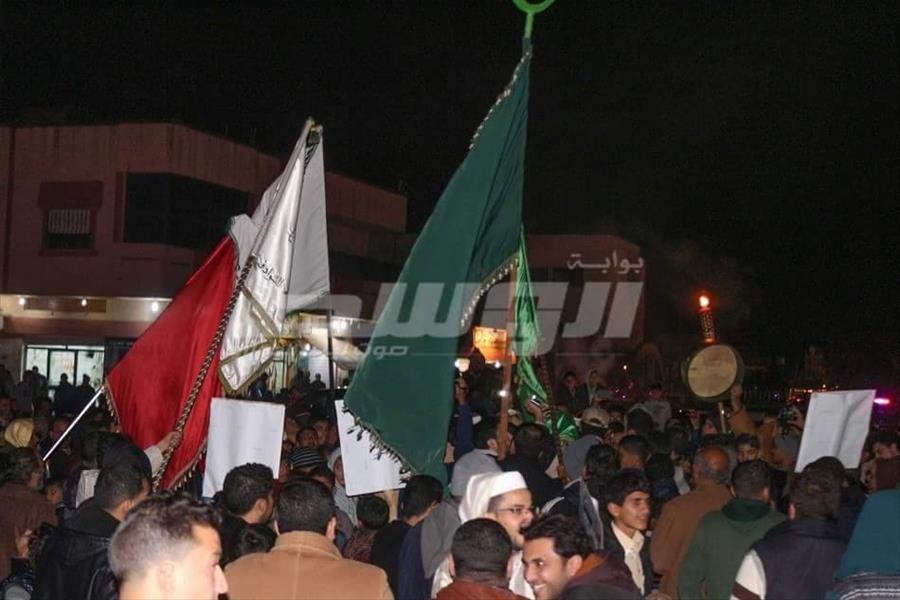 الصوفيون يحتفلون بذكرى المولد النبوي في شحات رغم معارضة السلفيين