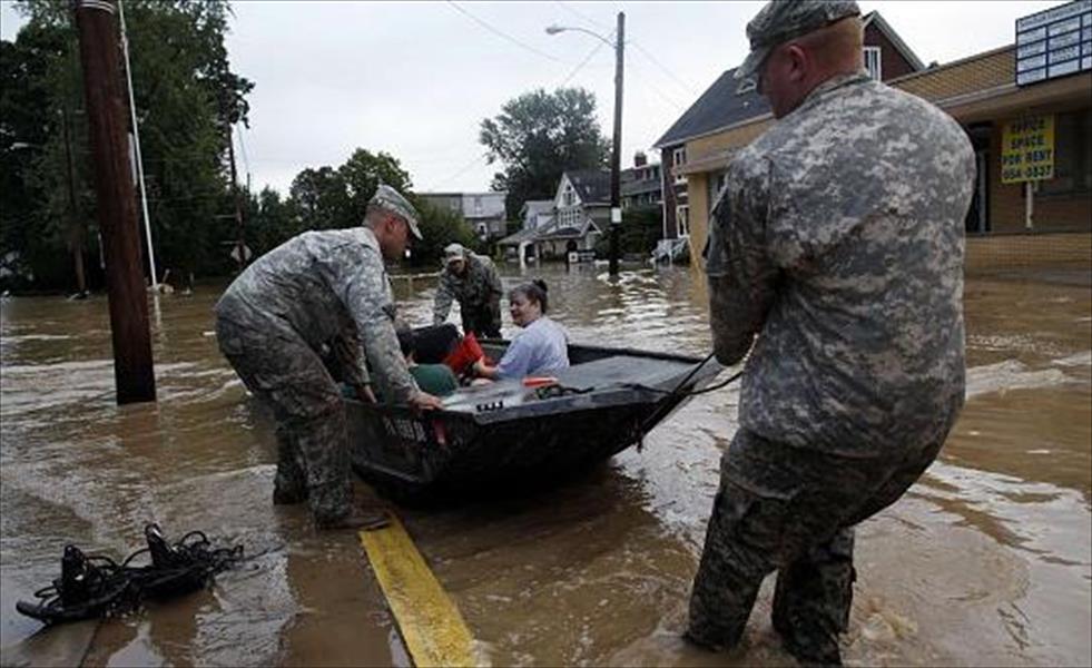بلدات أميركية تخوض «معركة مريرة» لمواجهة الفيضانات