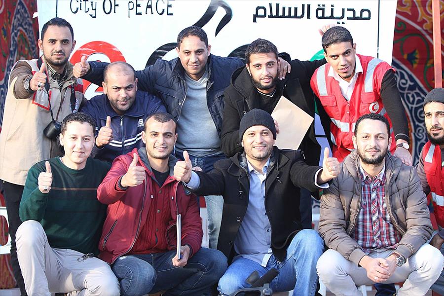 بالصور: تظاهرة رياضية في درنة تحت شعار «درنة مدينة السلام»