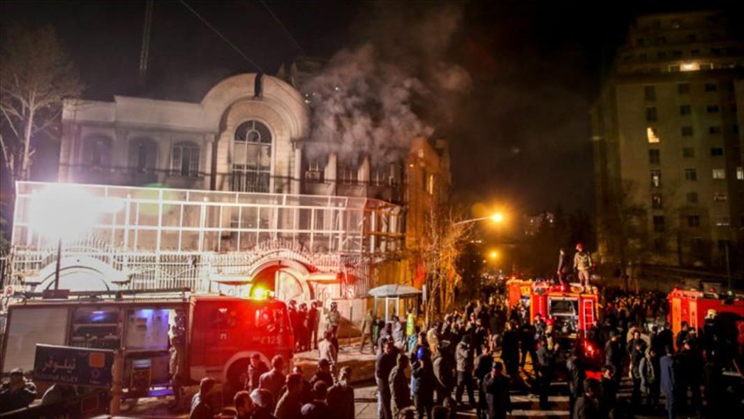 الخارجية تدين الاعتداء على السفارة والقنصلية السعوديتين في إيران