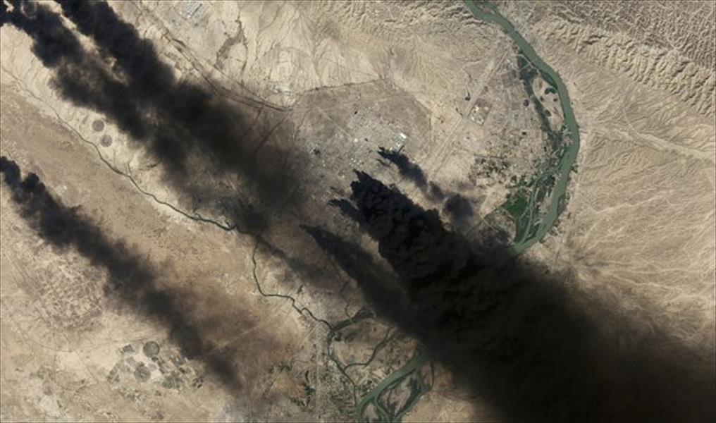 «ناسا» تنشر صورًا من الفضاء لحرائق السدرة ورأس لانوف