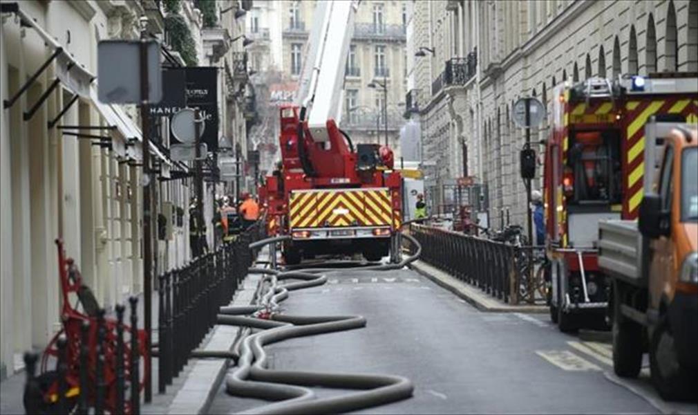 حريق كبير في فندق يخضع للترميم في باريس