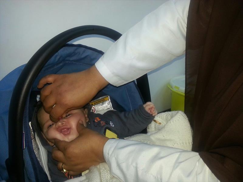 حملة تطعيم ضد شلل الأطفال بطرابلس