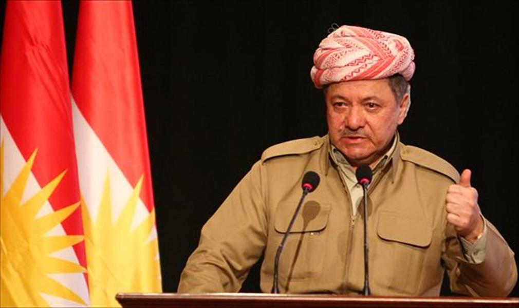 بارزاني: حان وقت الاستفتاء على دولة كردية شمال العراق
