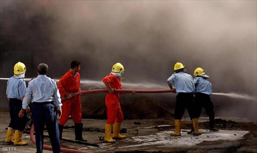 حريق يلتهم 17 شخصا داخل فندق في كردستان العراق