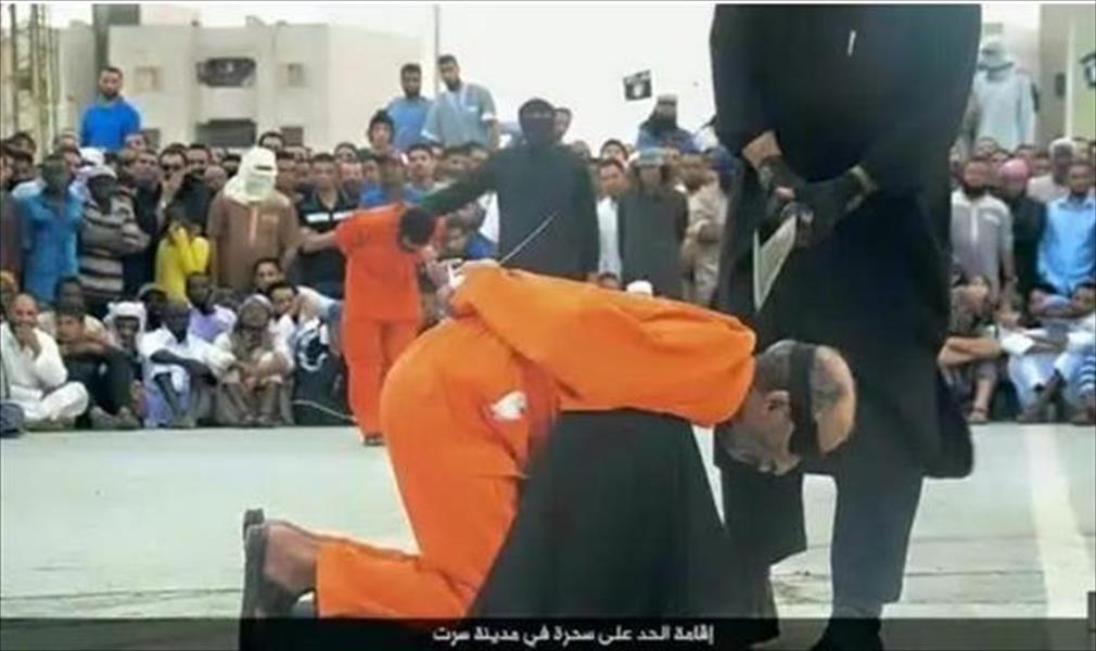 «داعش» يقطع رأس رجل في سرت