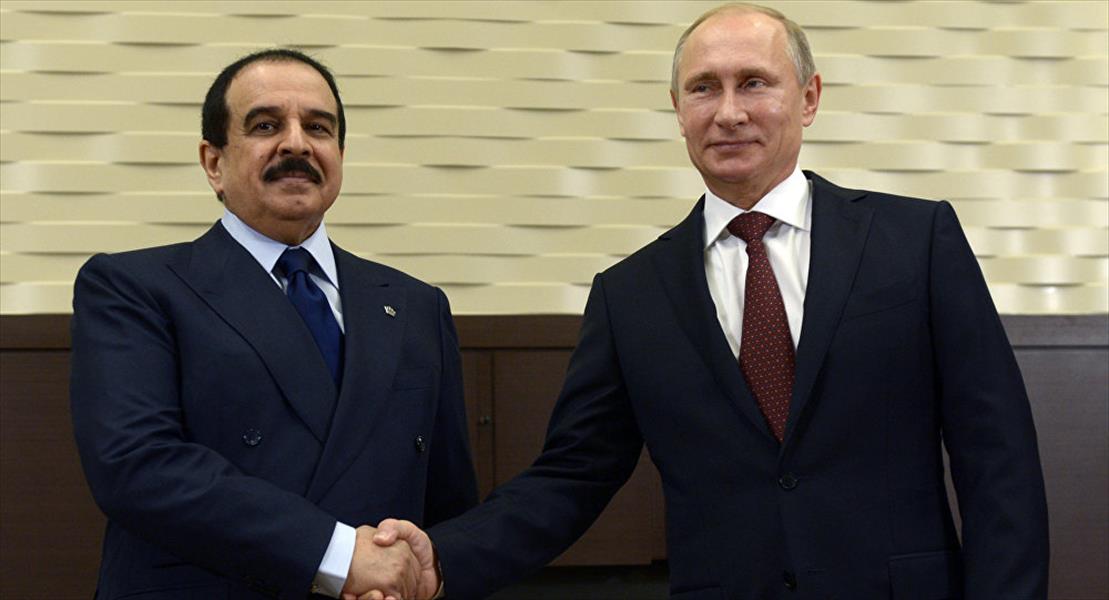 الرئيس الروسي يبحث مع ملك البحرين الوضع في الشرق الأوسط