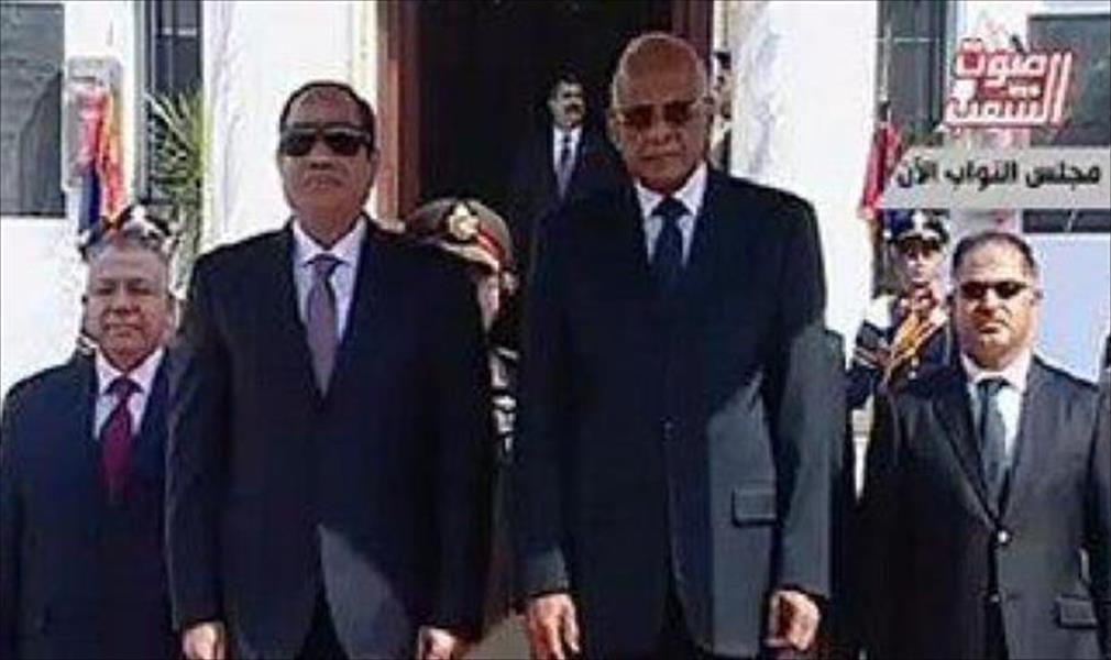 السيسي يصل مجلس النواب المصري لافتتاح دورة برلمانية جديدة