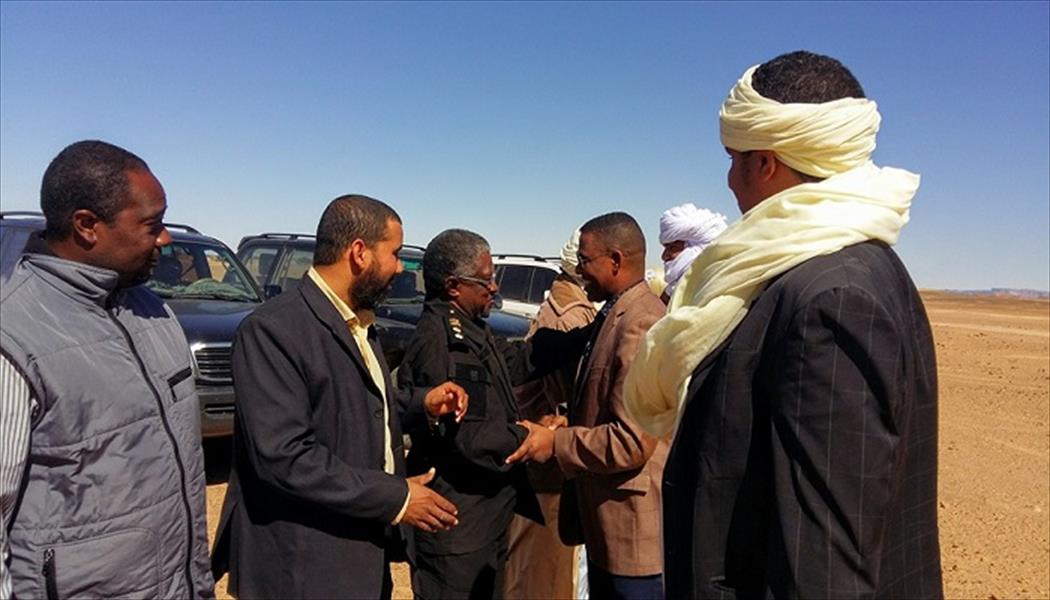 عضو مجلس النواب صالح همه يزور بلدية غات