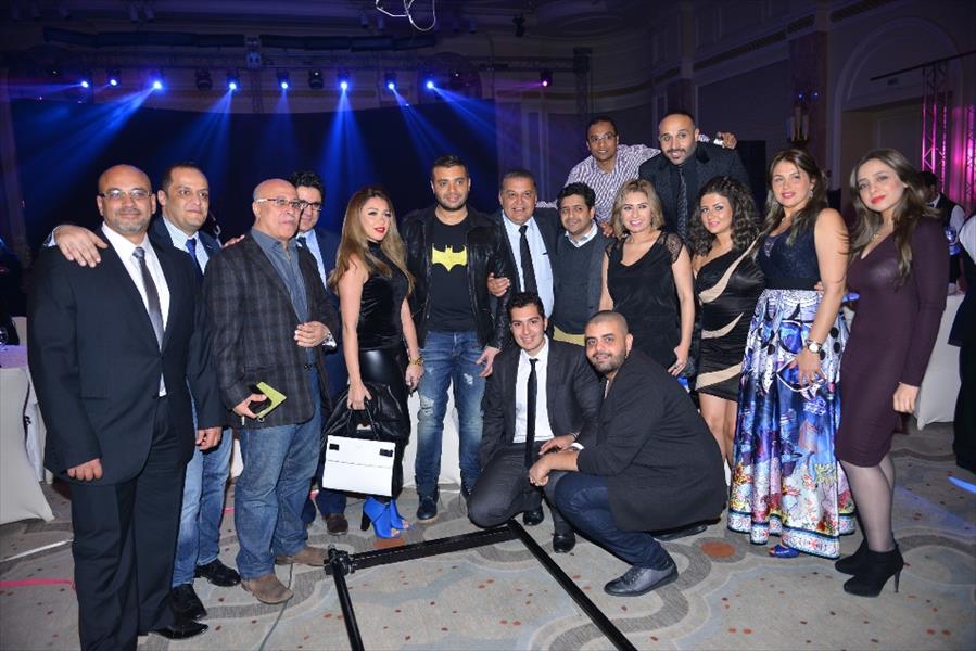 بالصور: نجوم الفن يحتفلون مع رامي صبري بـ«أجمل ليالي عمري»