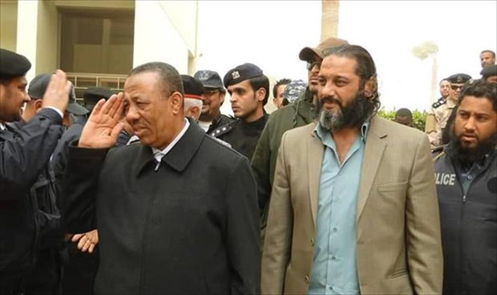رئيس الحكومة الموقتة يزور المناطق المحررة في بنغازي