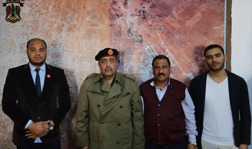 رئيس الأركان يتسلم رسميًّا منظومة مراقبة مداخل ومخارج بنغازي
