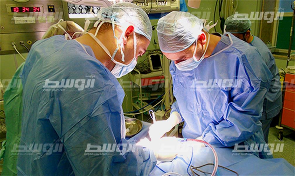 استئصال ورم دماغي من مريضة بمستشفى مصراتة المركزي‎